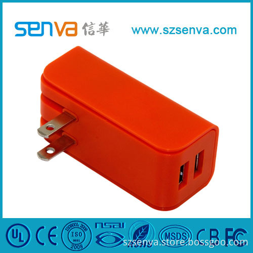 Mobile Used USB Charger with CE/RoHS (XYXH-10W-5V-02-1)